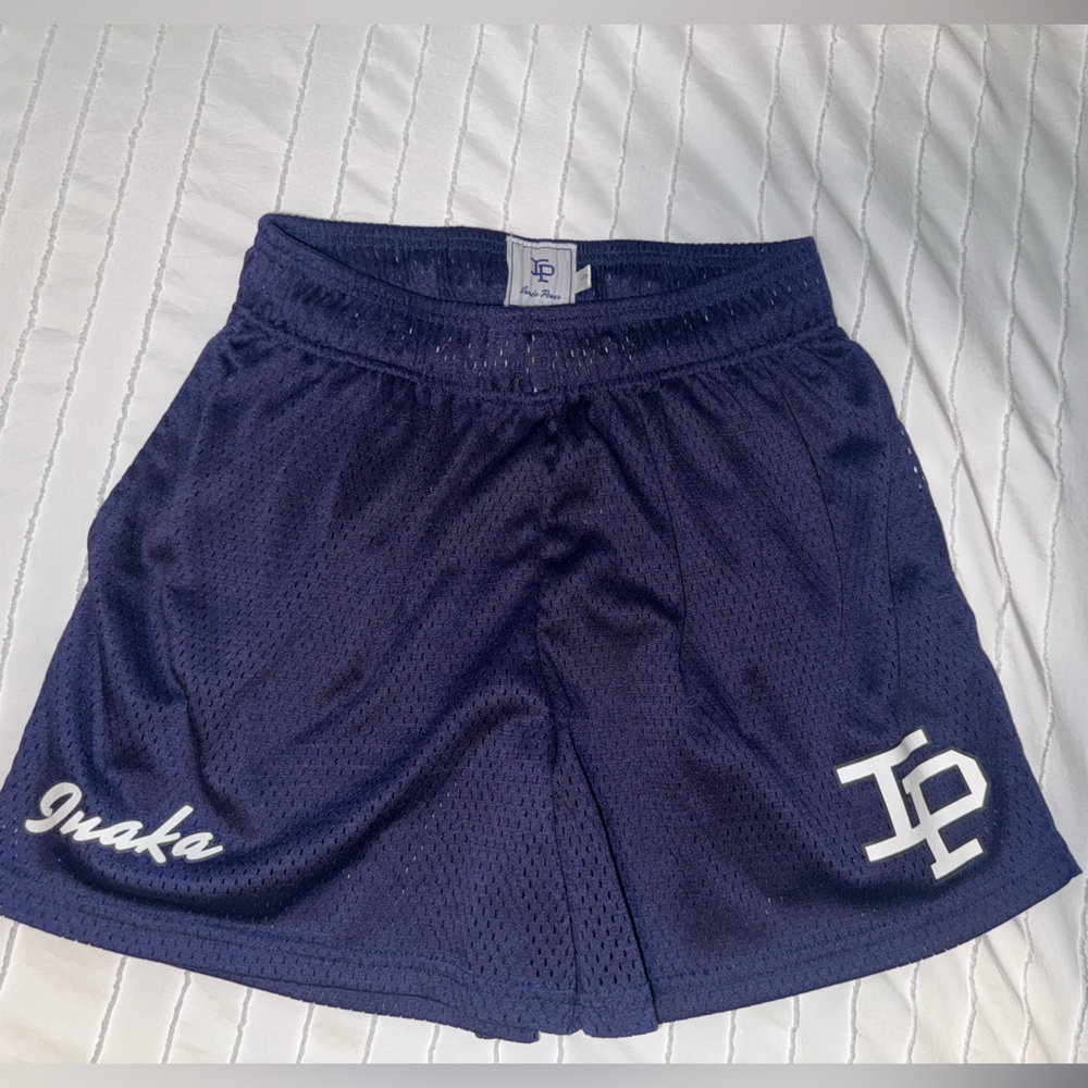 Inaka Power Navy Mesh Gym Shorts